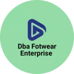 Business logo of DBA fotwear enterprise