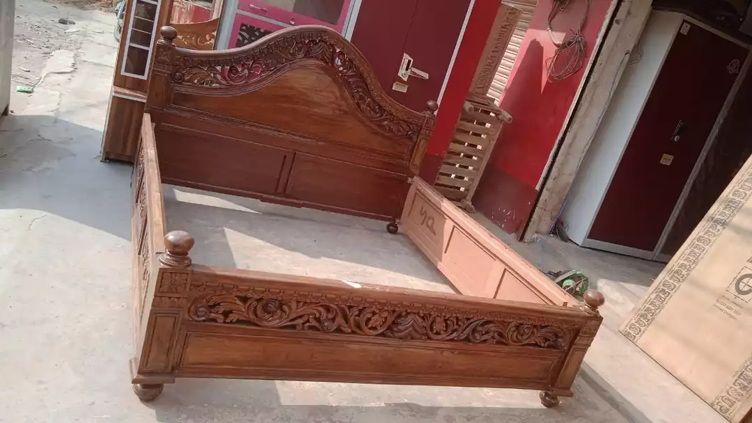 Sheesham wood bed  uploaded by Rose wood Handicrafts on 12/14/2022