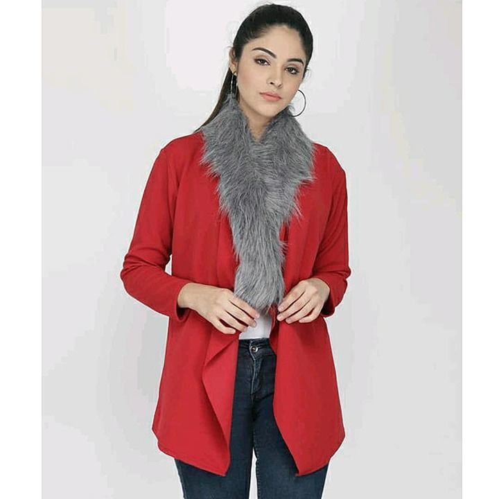 Women's furry shrug uploaded by The Ac Clothes on 2/1/2021