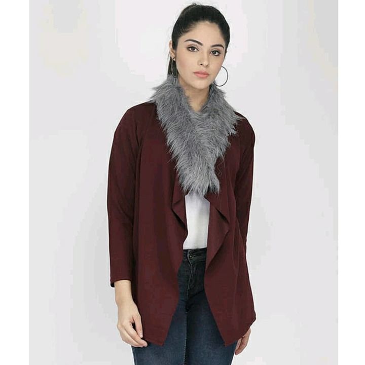 Women's furry shrug uploaded by The Ac Clothes on 2/1/2021
