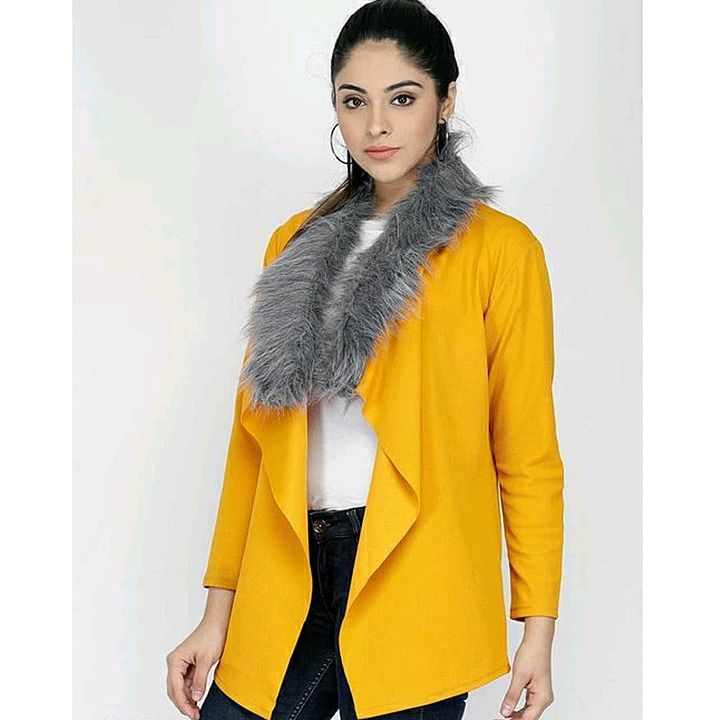 Women's furry shrug uploaded by business on 2/1/2021