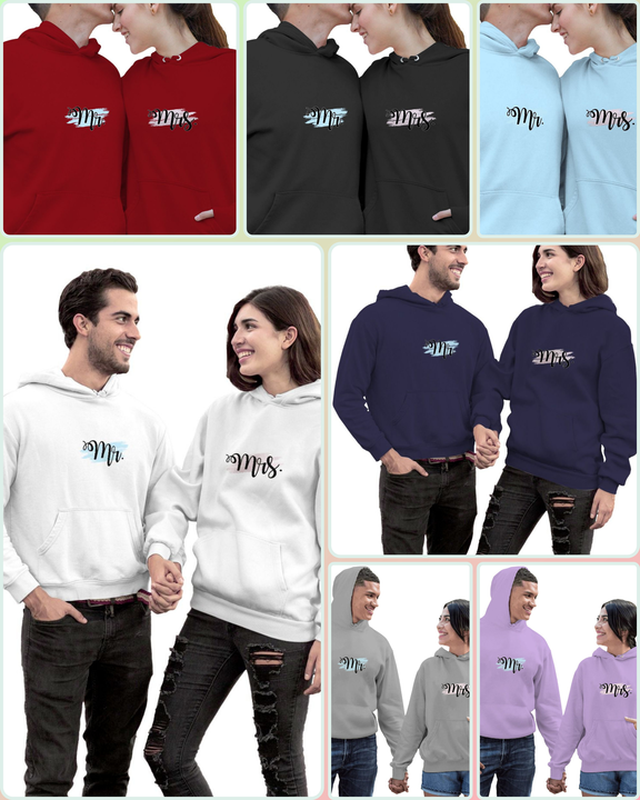 Printed Couple Hoodies uploaded by business on 12/14/2022
