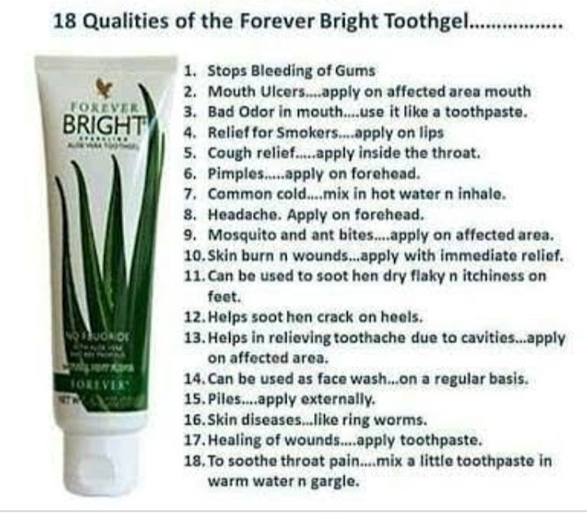 Forever Bright Toothgel uploaded by Forever Living Products on 2/1/2021