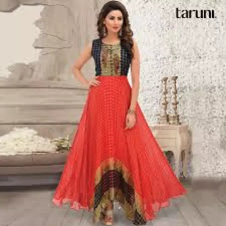 Floor length gown for wholesale  uploaded by S. S. Selection on 12/15/2022