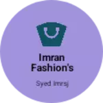 Business logo of Imran fashion's