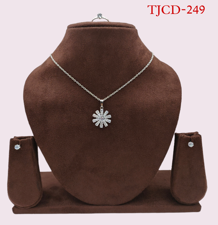Choice American Diamond Locket Set uploaded by Tradition Jewellery on 12/15/2022