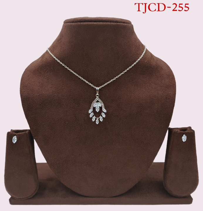 Choice American Diamond Locket Set uploaded by Tradition Jewellery on 12/15/2022