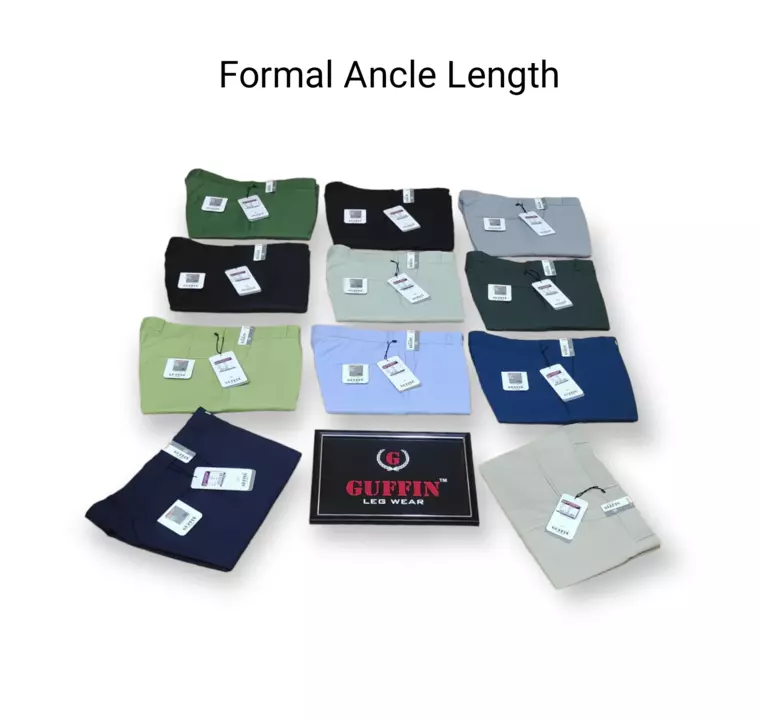 Ancle Length Formal pants  uploaded by Cotton Trouser Manufacturers on 12/15/2022
