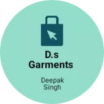 Business logo of D.s garments