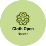 Business logo of Cloth open