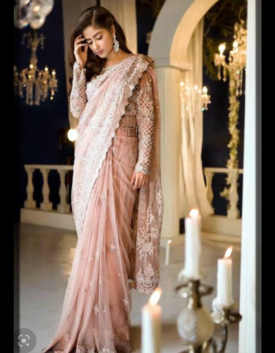 Pink sundar saree uploaded by business on 12/15/2022