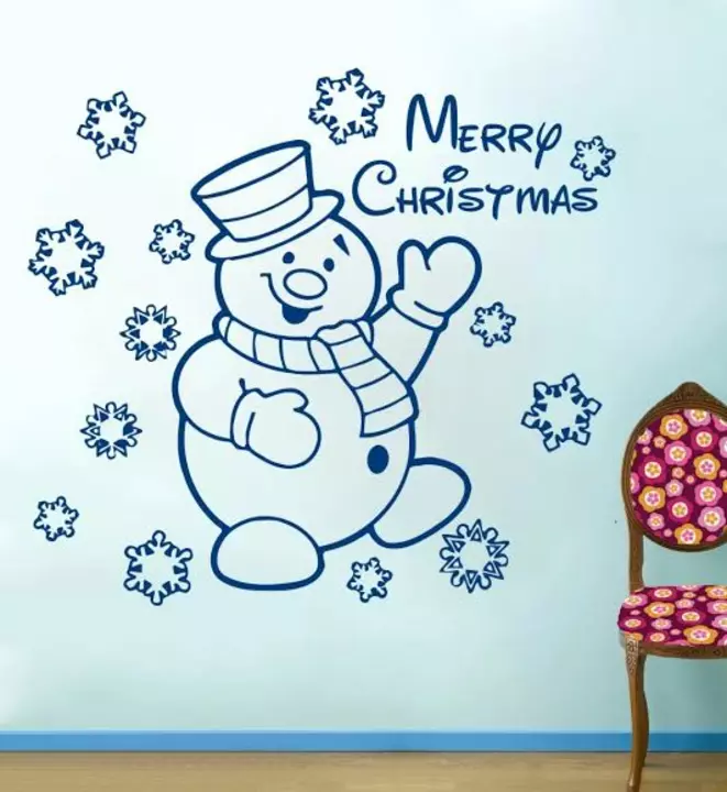 Christmas Wall decal  uploaded by Sticker Bazzar on 12/15/2022