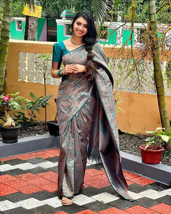 New saree uploaded by DHARM CREATION on 12/15/2022