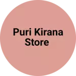 Business logo of Puri kirana store