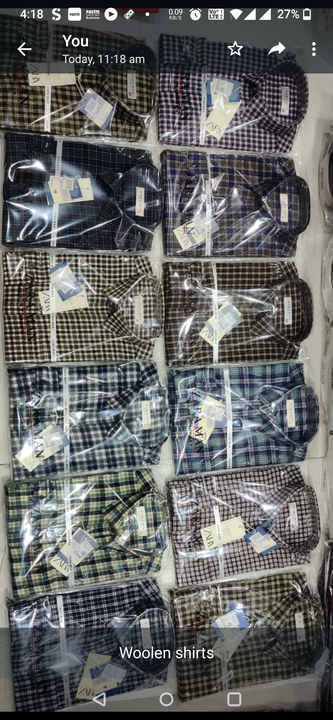 Post image Hello all. These are premium woollen shirts