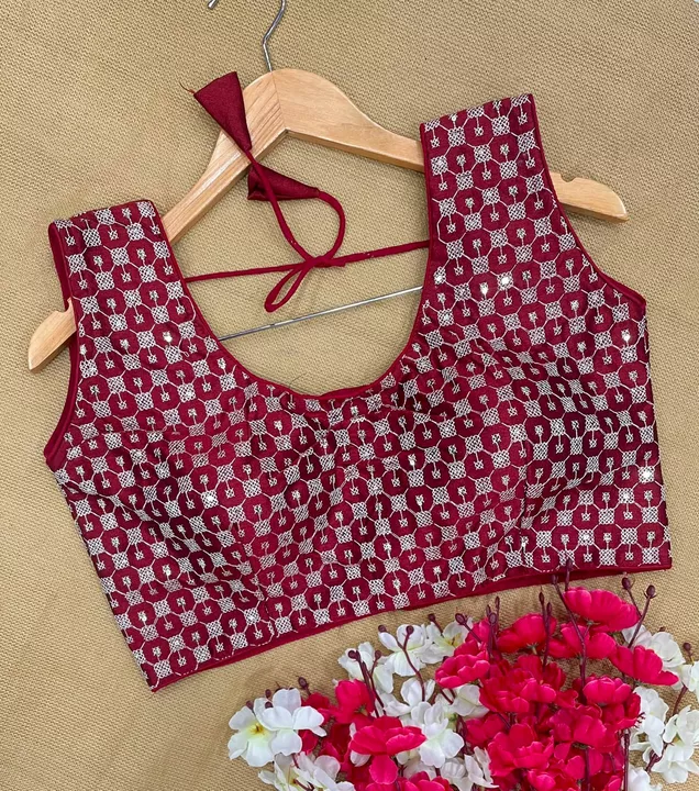 ❤️❤️ Blousewala ❤️❤️

Dign : -   Dimple 

*Partywear Readymade Blouse with Sequence and Embroidery W uploaded by Aanvi fab on 12/15/2022