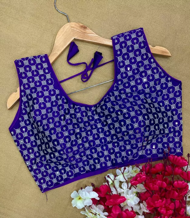 ❤️❤️ Blousewala ❤️❤️

Dign : -   Dimple 

*Partywear Readymade Blouse with Sequence and Embroidery W uploaded by Aanvi fab on 12/15/2022