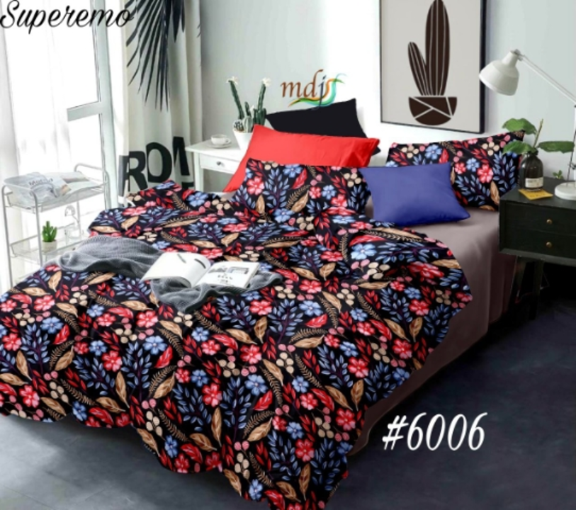 King size bed sheet  uploaded by Shree shyam enterprises on 12/15/2022