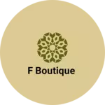 Business logo of F boutique