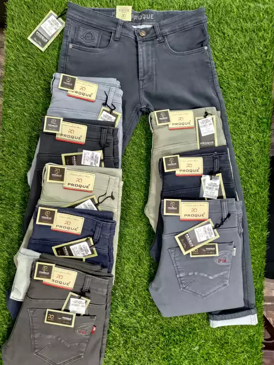 Kia RFD sulphur Premium knitted denim  uploaded by Manufacturer of Jean's pants and cotton trousers on 12/15/2022