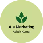 Business logo of A.s marketing based out of Coimbatore