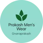 Business logo of Prakash men's wear