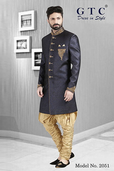 Glitzy GTC- Classic Sherwani  uploaded by AMBE COLLECTIONS  on 2/2/2021