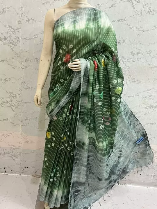 Kota stepl siquence saree with running blouse uploaded by business on 12/15/2022