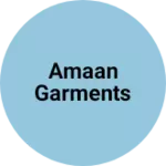 Business logo of Amaan garments