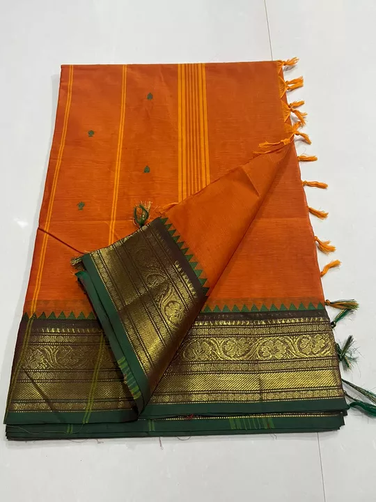 Kanchi cotton sarees  uploaded by business on 12/16/2022