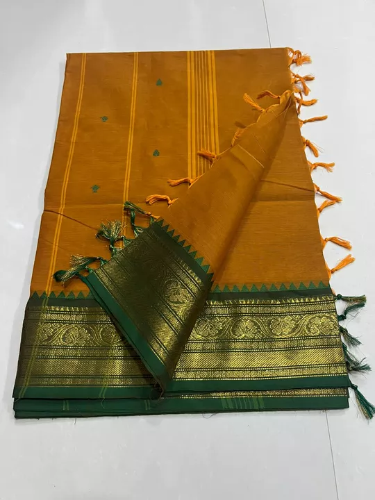 Kanchi cotton sarees  uploaded by business on 12/16/2022