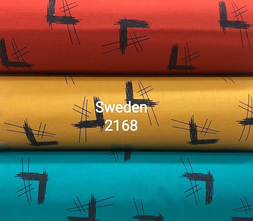Sweden 40 40 cotton print uploaded by Narayani fabric on 7/3/2020