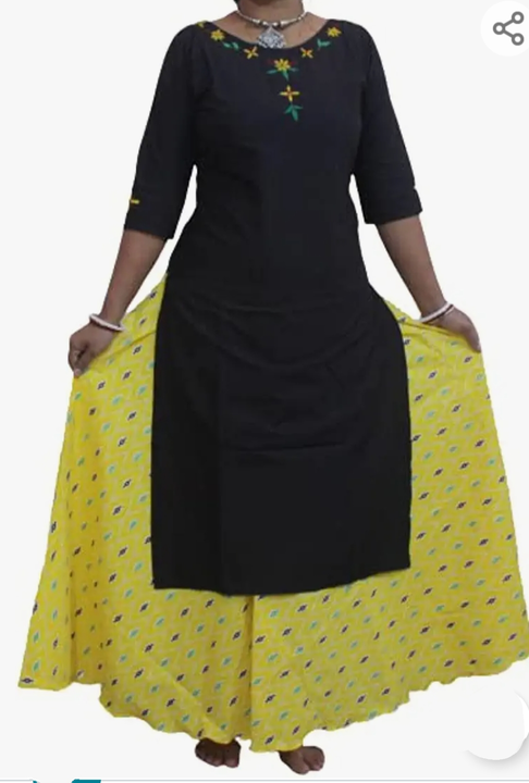 Kurti and skirt set  uploaded by JAP worlds on 12/16/2022