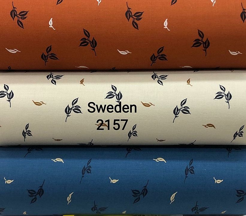 Sweden 40 40 cotton print uploaded by business on 7/3/2020