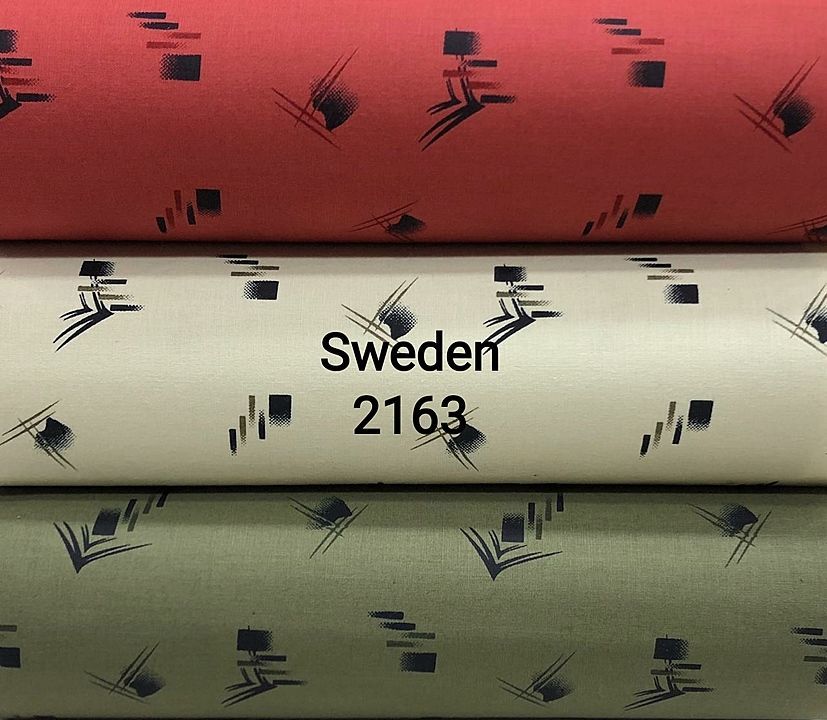 Sweden 40 40 cotton print uploaded by Narayani fabric on 7/3/2020