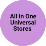 Business logo of All in One Universal Stores