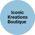 Business logo of ICONIC KREATIONS BOUTIQUE