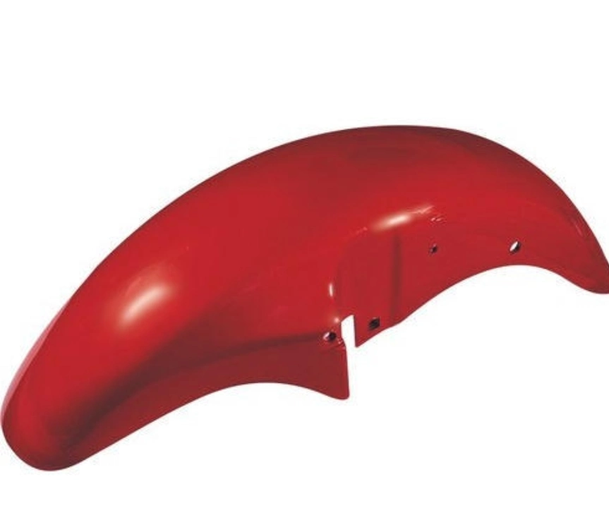 Front mudguard passion red and black uploaded by LAHEF AUTO WORKS on 12/16/2022