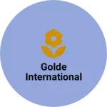Business logo of Golde international