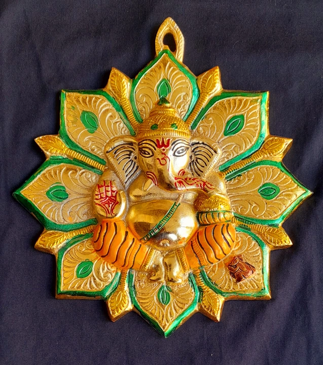 Multicolor Wall Hanging Ganesh ji uploaded by RR TRADING COMPANY on 12/16/2022