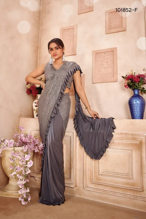 Very stylish one minute saree uploaded by GS Traders on 12/16/2022