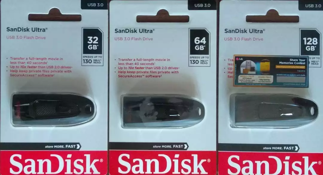 SanDisk Pendrive Ultra USB 3.0 (32 GB/64 GB/128 GB) uploaded by Daily Gadgets on 12/16/2022