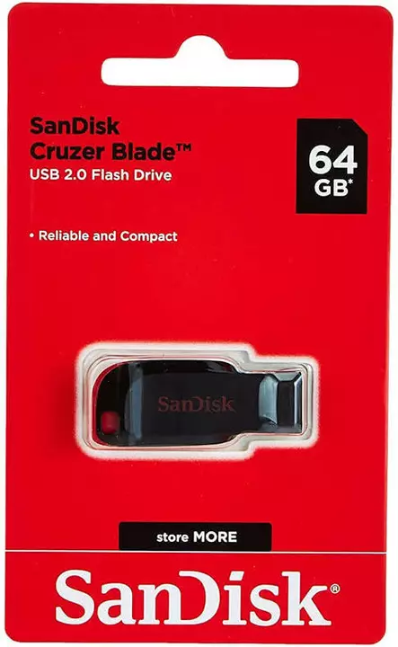 SanDisk Cruzer Blade Pendrive 2.0 (32 GB/64 GB/128 GB) uploaded by Daily Gadgets on 12/16/2022