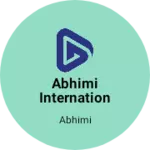 Business logo of Abhimi International