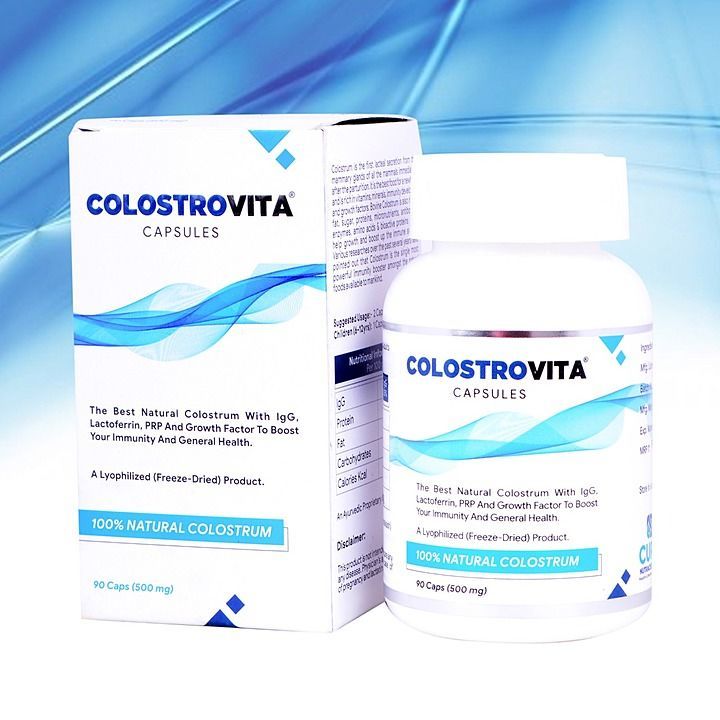 COLOSTROVITA Colostrum Capsules (90 Capsules) uploaded by Cure Nutraceutical on 2/2/2021