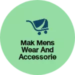 Business logo of MAK mens wear and accessories