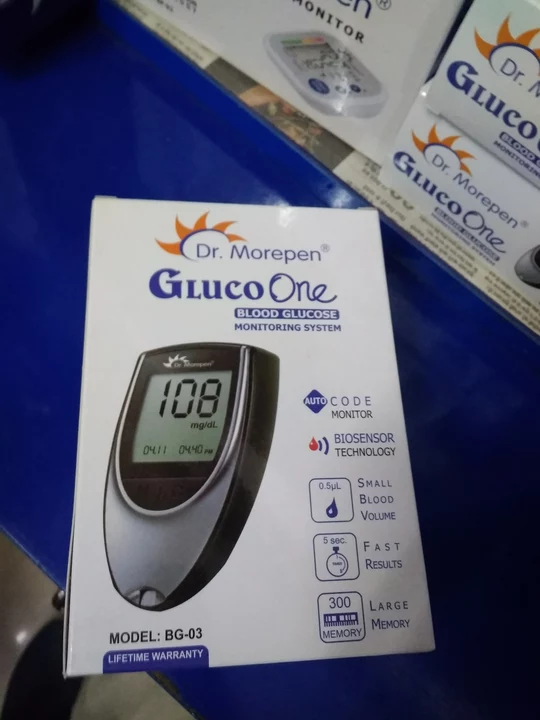 dr.morepean glucometer. uploaded by Avs Pharma & Surgico on 12/16/2022