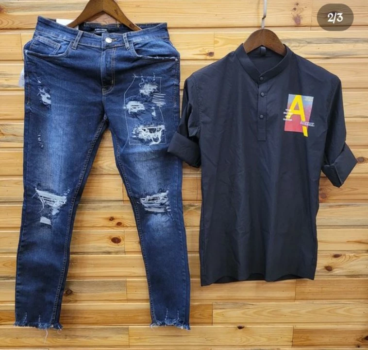 Jeans t-shirt uploaded by Diku salvi on 12/16/2022