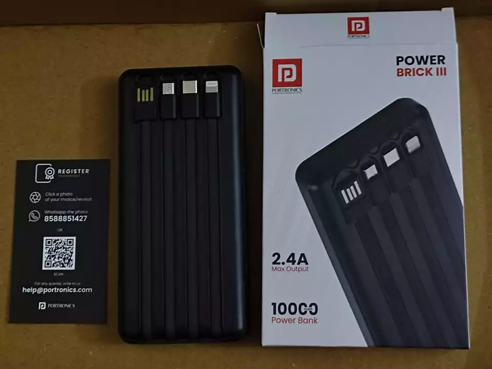 Portronics Power Bank uploaded by business on 12/16/2022