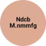 Business logo of Ndcb m.nmmfg
